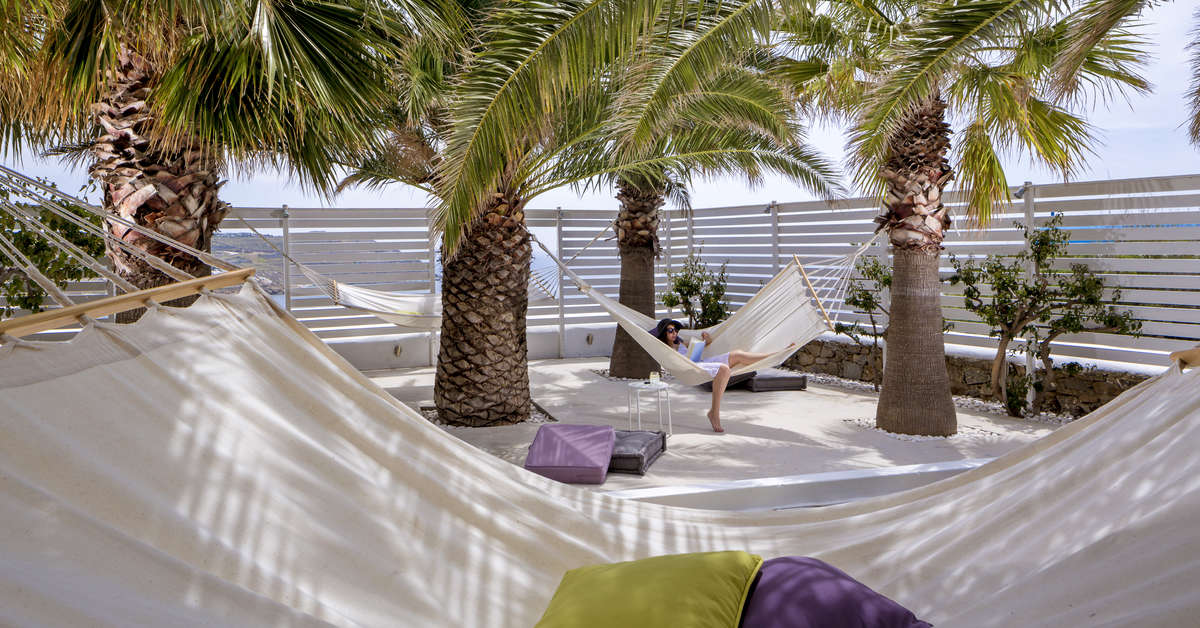 Een foto van de faciliteiten bij Pietra e Mare - Mykonos Moments Hotel