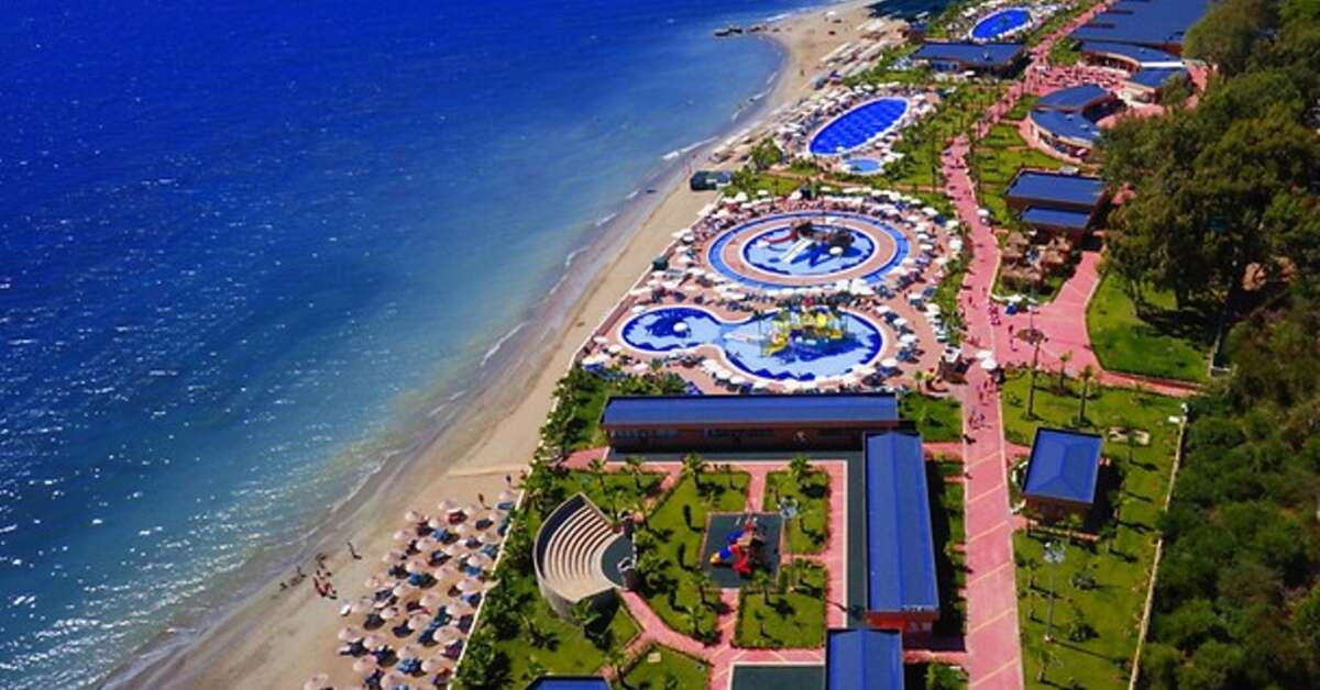 Een foto van het zwembad bij Eftalia Splash Resort