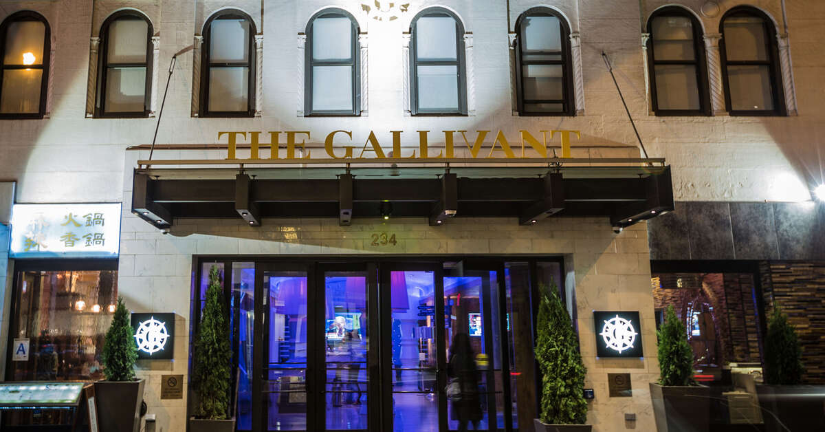 Een foto van de buitenkant van The Gallivant Times Square