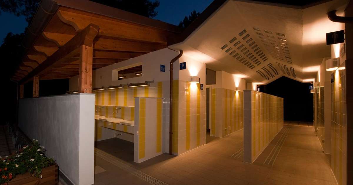 Een foto van de faciliteiten bij Camping Villaggio Baia Domizia