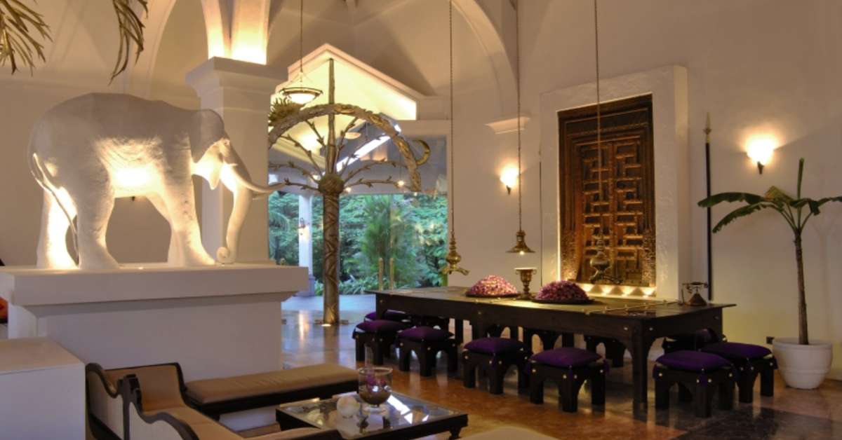 Een foto van het interieur van Royal Palms Beach Resort