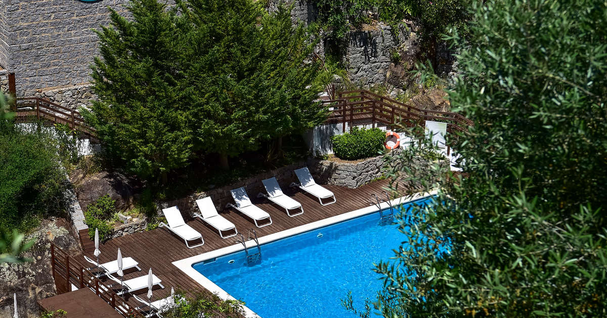 Ein Foto von einer Übersicht des Pure Monchique Hotel
