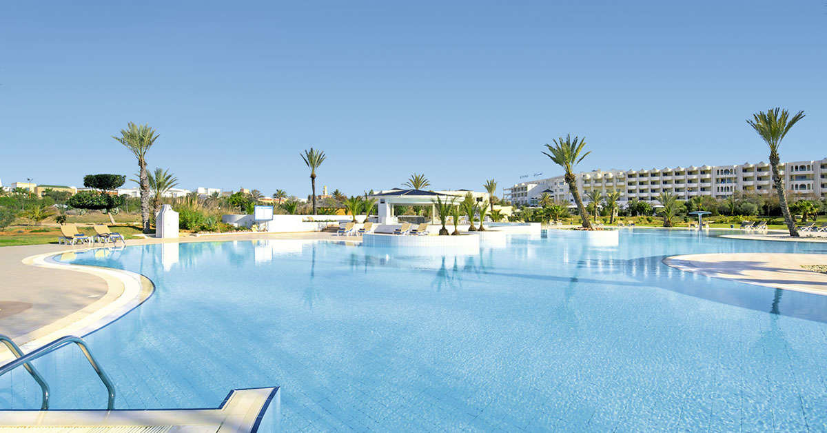 Ein Foto von einer Übersicht des Saphir Palace & Spa