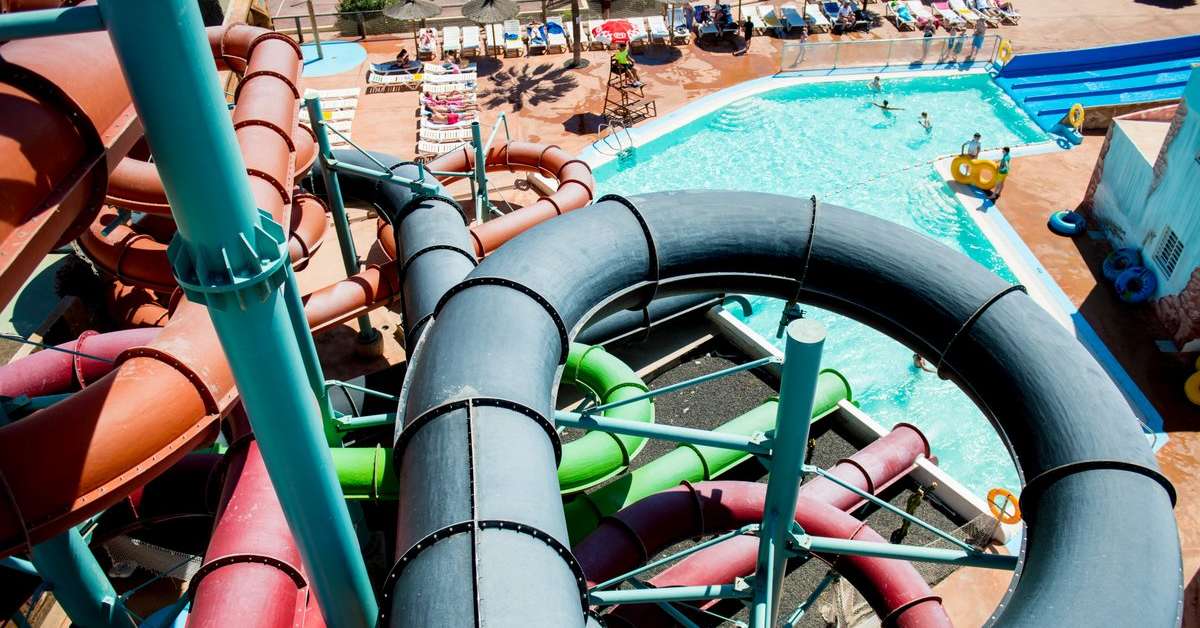 Een foto van het zwembad bij HL Aparthotel Paradise Island