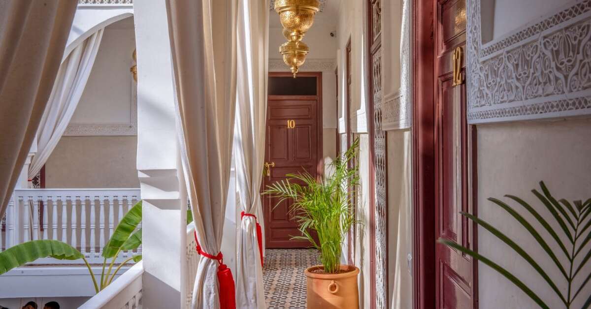 Ein Foto Riad les Palmiers de la Medina