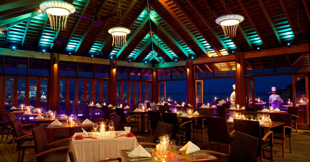 Een foto van de faciliteiten bij Kuredu Island Resort