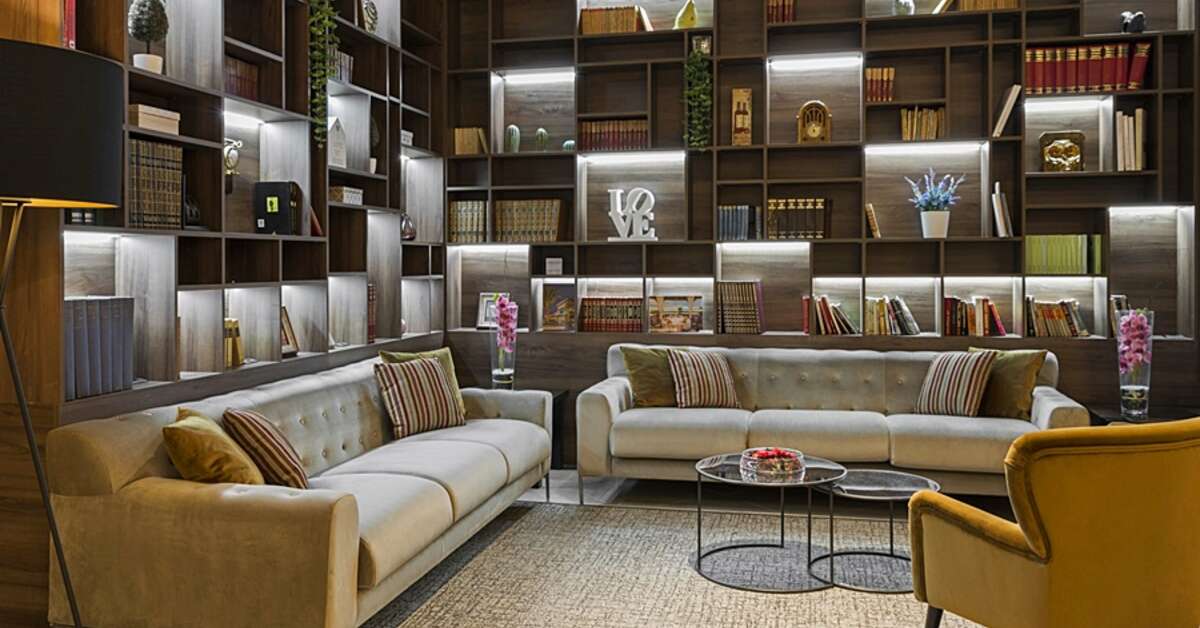 Een foto van het interieur van Elba Madrid Alcala