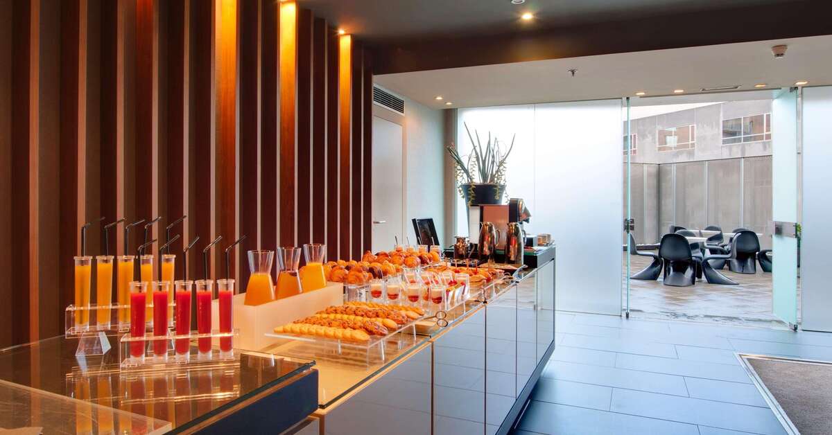 Ein Foto von den Einrichtungen im Hotel Barcelona Condal Mar Affiliated by Melia