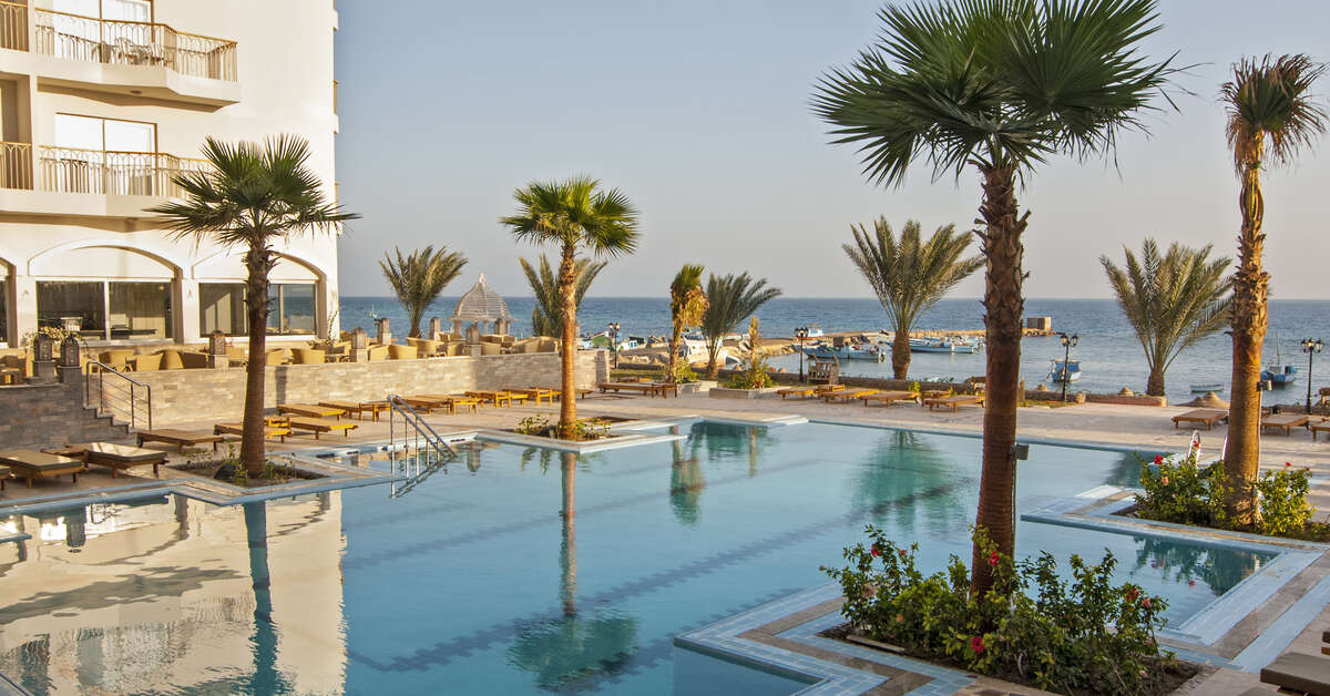 Ein Foto vom Pool im Royal Star Beach Resort