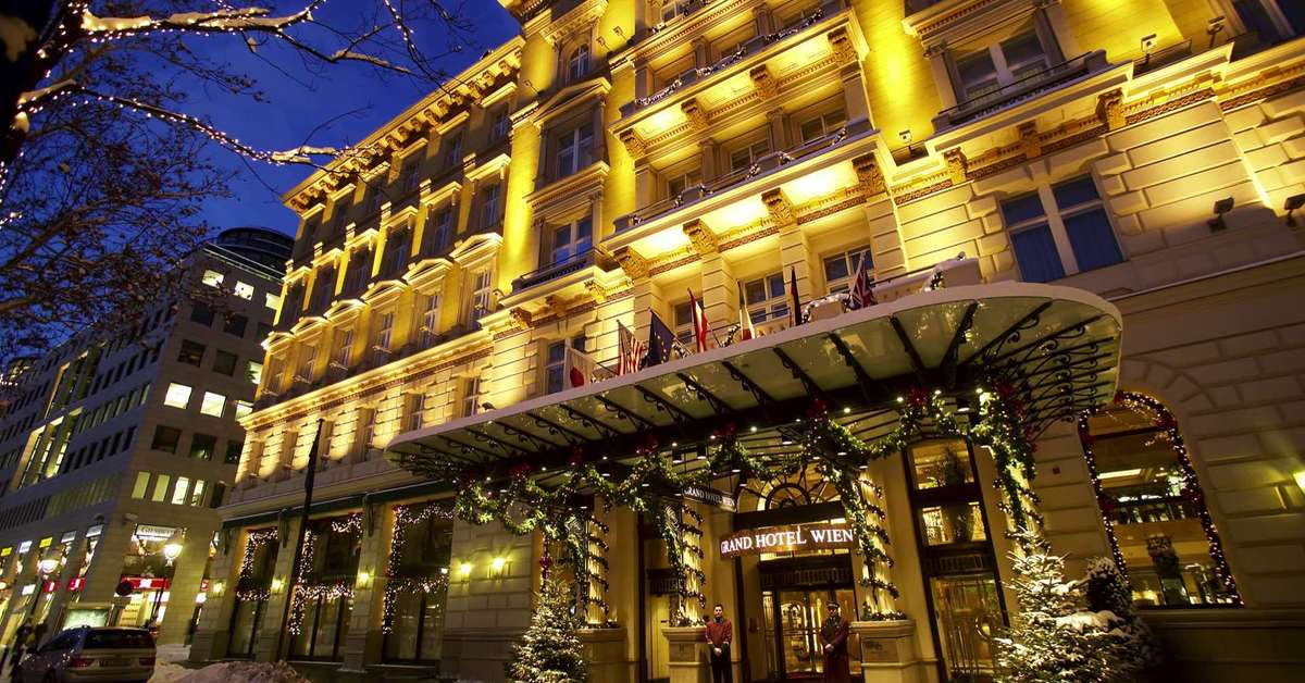 Een foto van Grand Hotel Wien