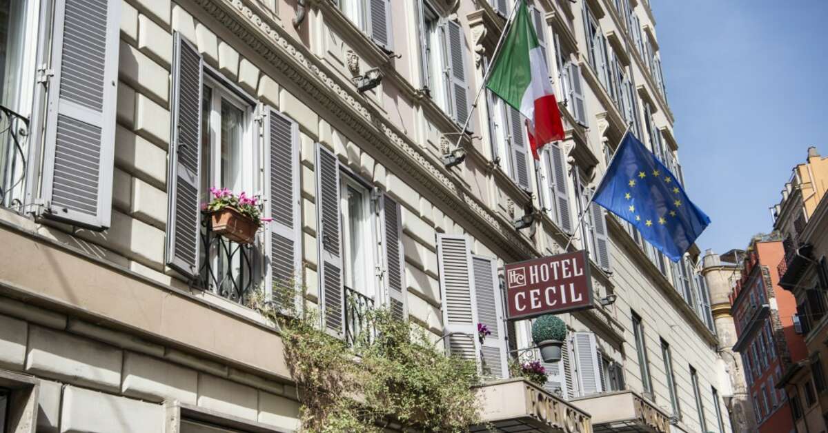 Een foto van Hotel Cecil Rome