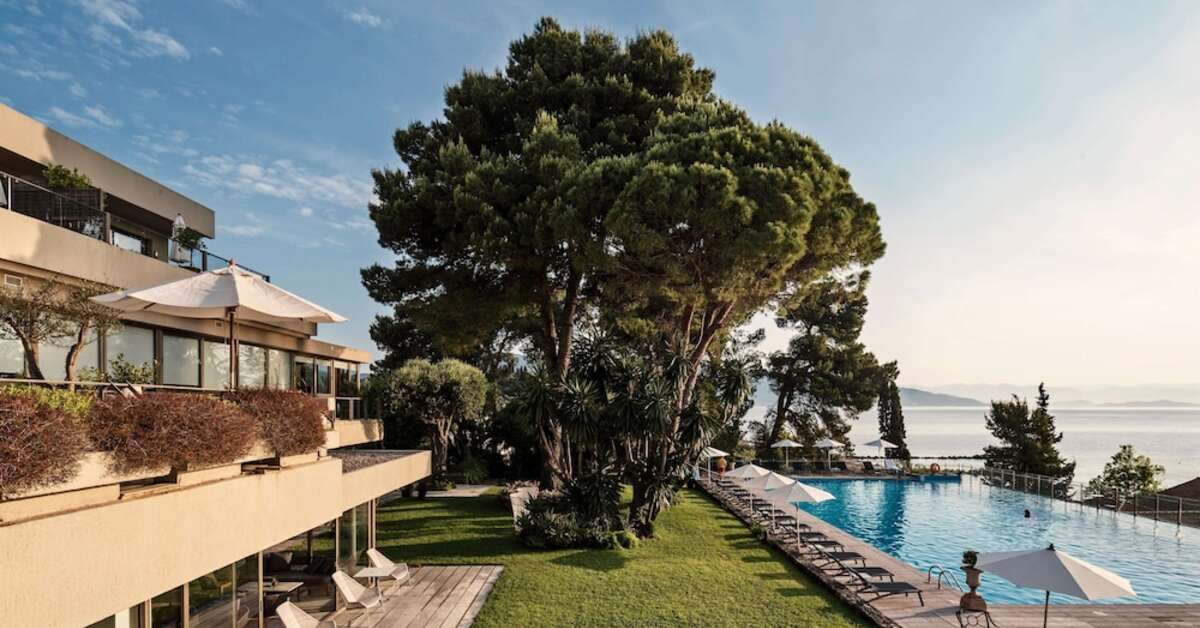 Een foto van het zwembad bij Kontokali Bay Resort & Spa