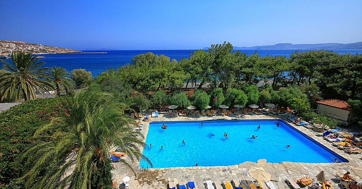 Ein Foto vom Pool im Sitia Beach City Resort & Spa