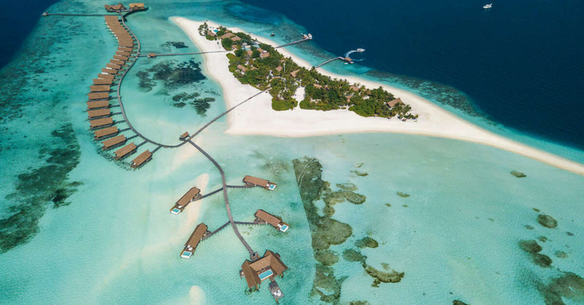 Een foto van het strand bij Como Cocoa Island