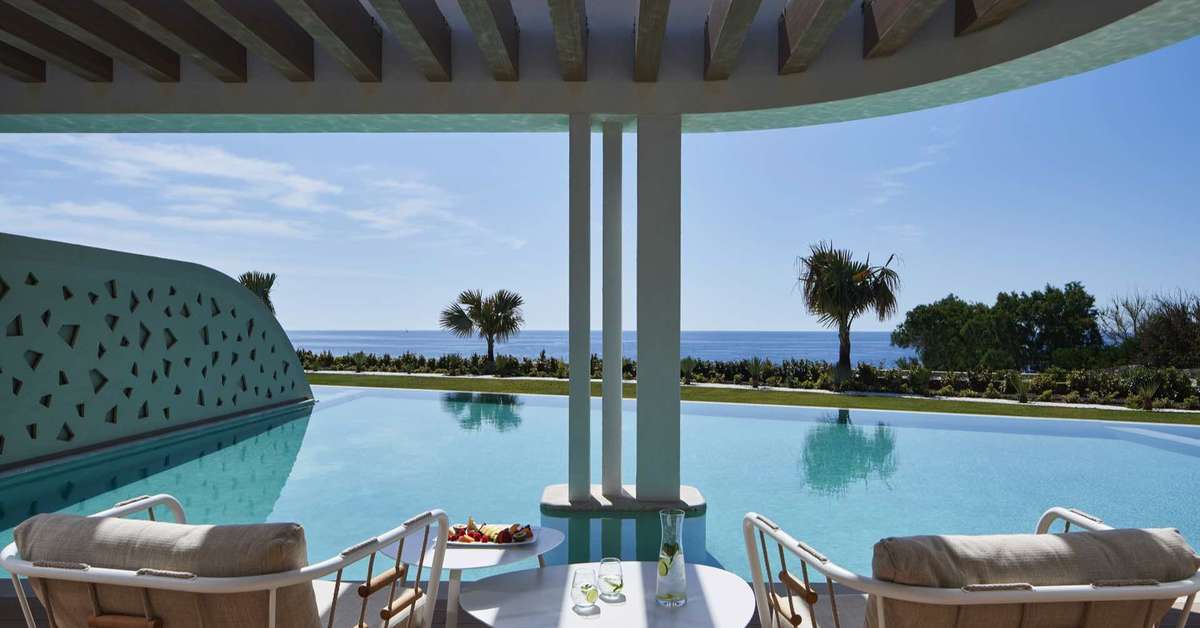 Een foto van het zwembad bij Mayia Exclusive Resort & Spa
