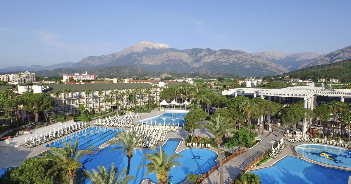 Een foto van een overzicht van Dobedan World Palace Kemer