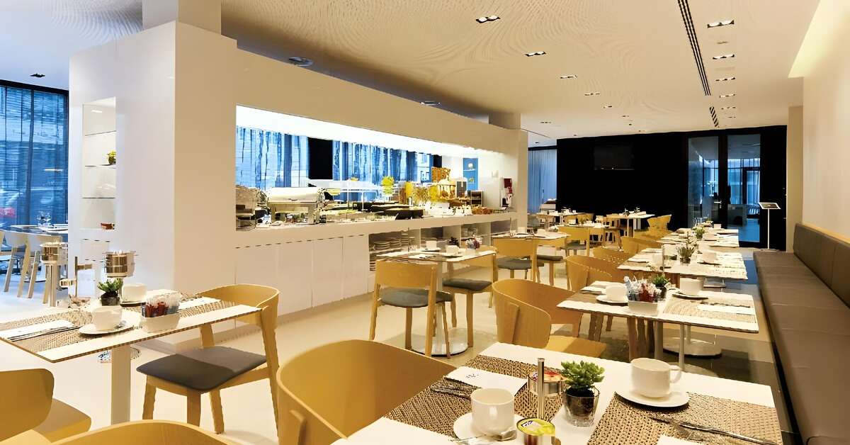 Een foto van de faciliteiten bij Eurostars Book Hotel