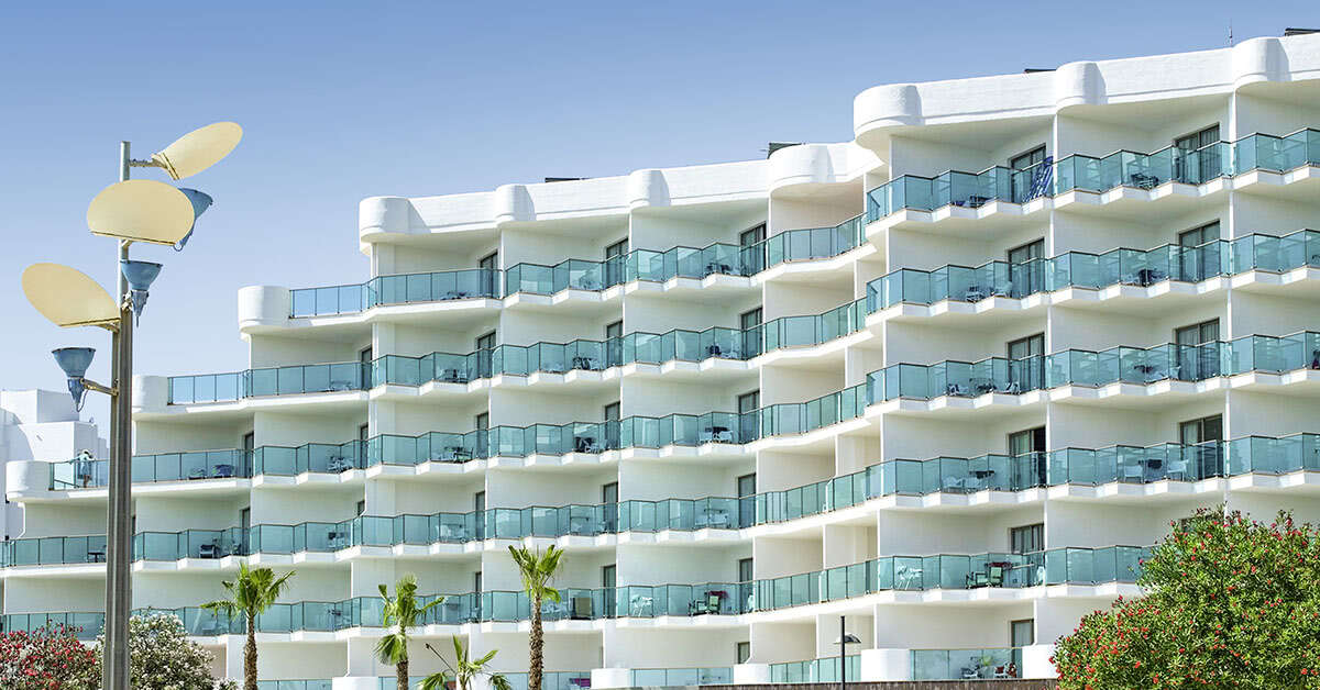 Een foto van de buitenkant van Hipotels Cala Millor Park