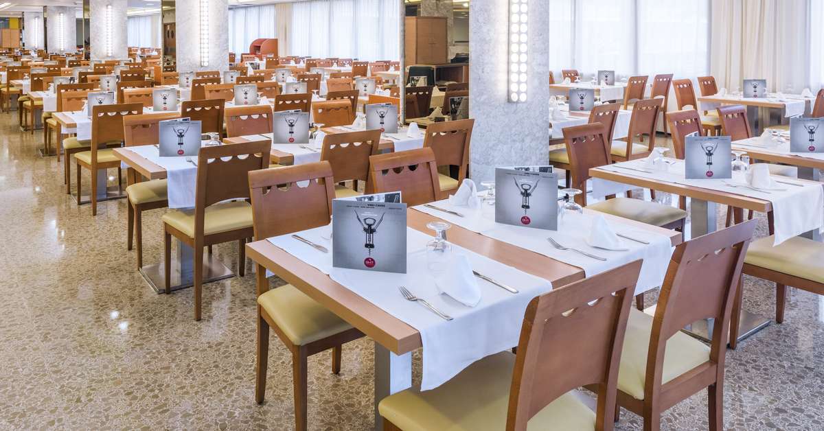 Een foto van de faciliteiten bij Hotel GHT Oasis Park & Spa