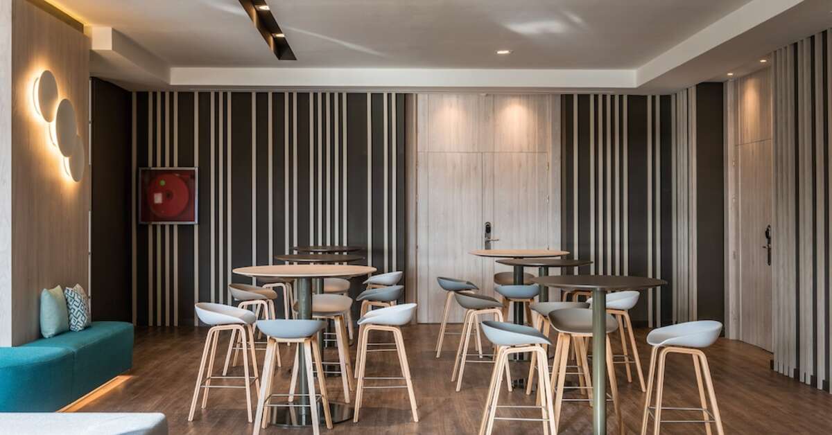Een foto van de faciliteiten bij Hotel Cadiz Paseo del Mar