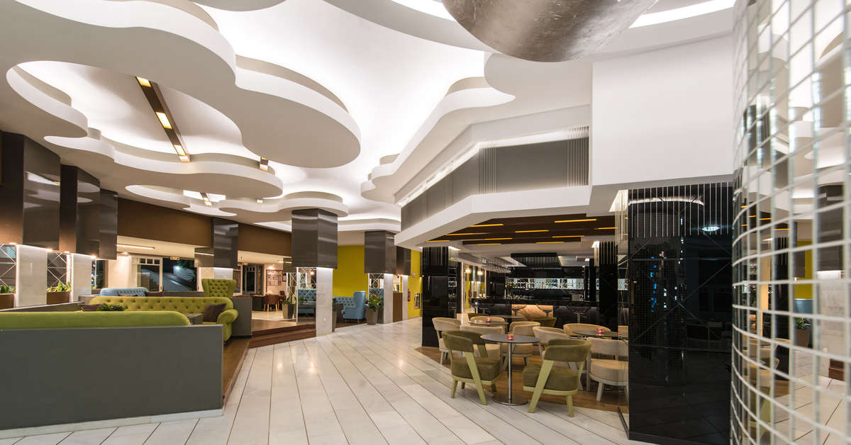 Een foto van het interieur van Fodele Beach & Water Park