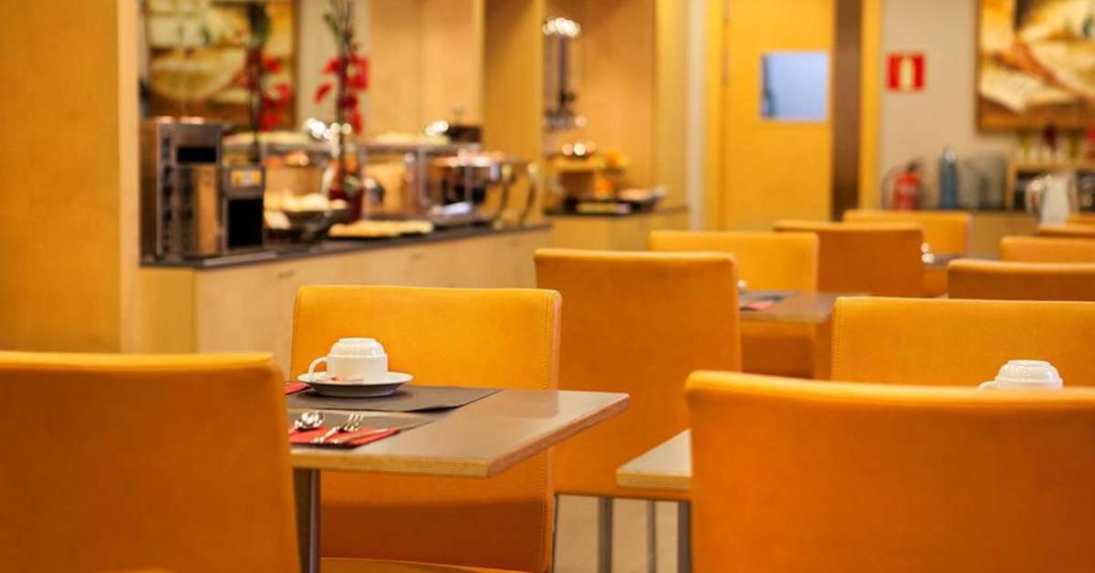 Ein Foto von den Einrichtungen im Hotel Via Augusta