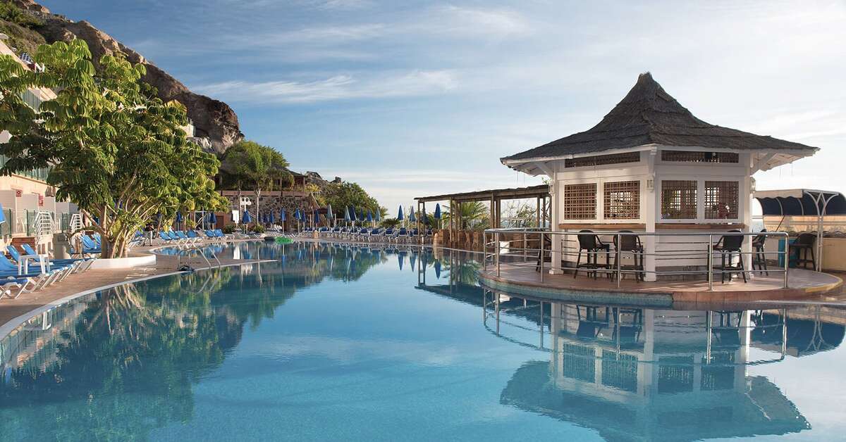 Een foto van het zwembad bij Mogan Princess & Beach Club Resort