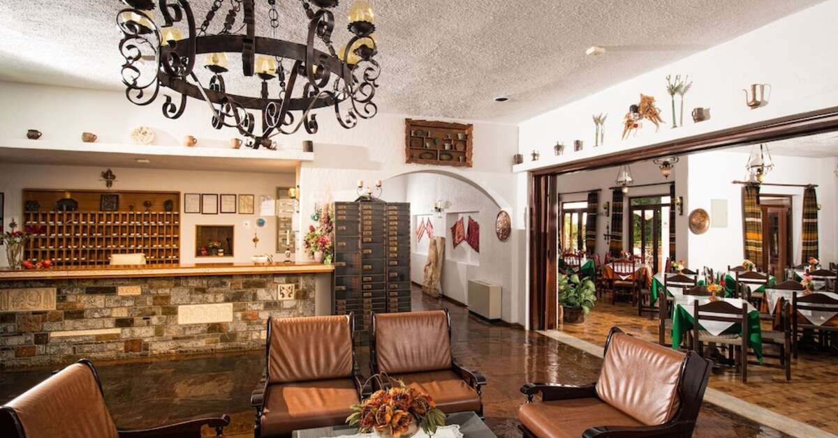 Een foto van het interieur van Malia Holidays