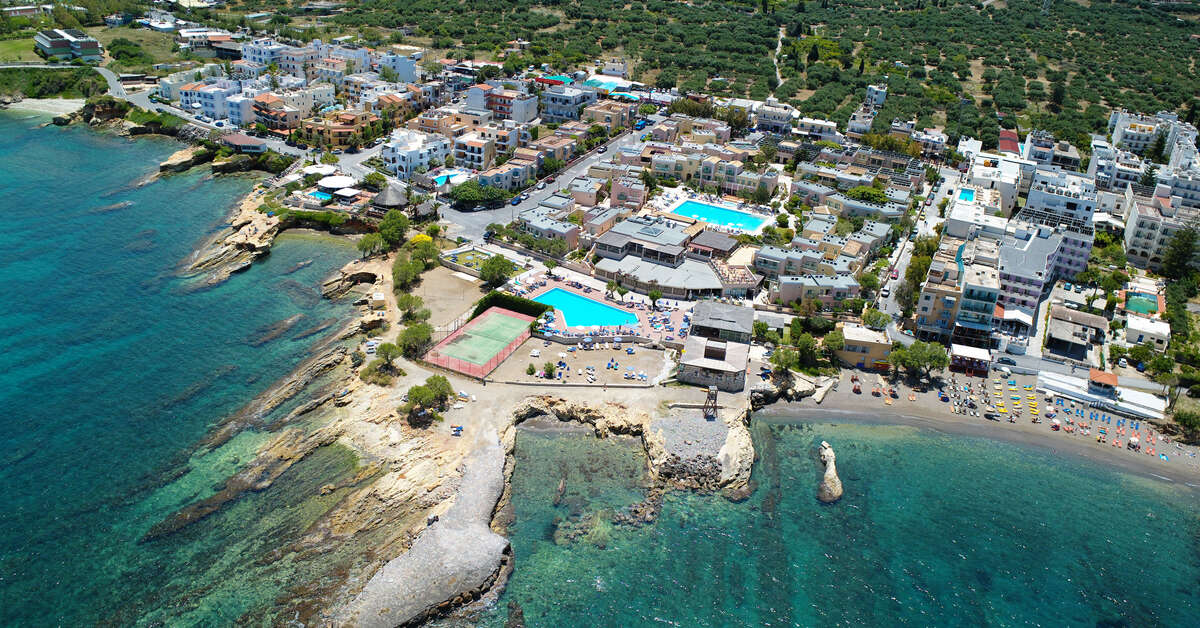 Een foto van het zwembad bij Silva Beach Hotel