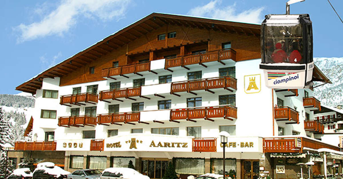 Een foto van een overzicht van Hotel Aaritz