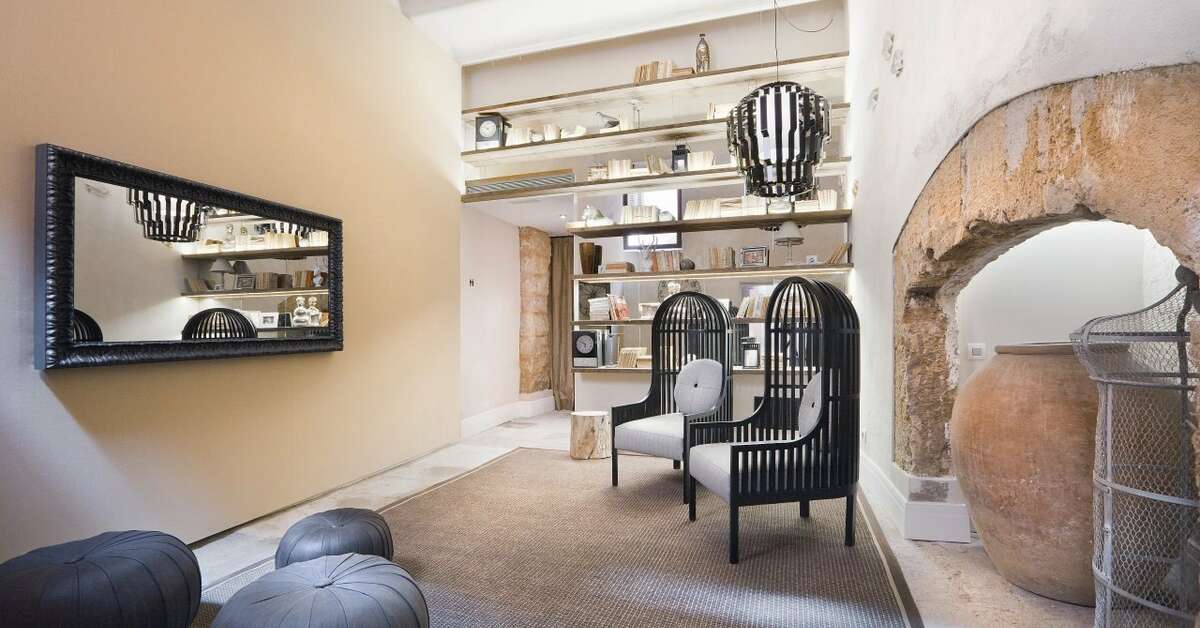 Een foto van het interieur van Posada Terra Santa