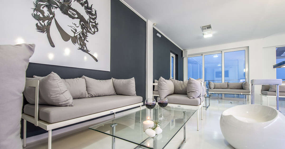 Een foto van het interieur van Diana Hotel Zakynthos