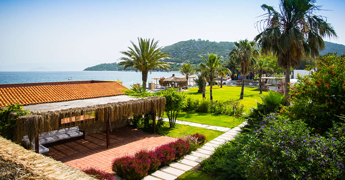 Een foto van de buitenkant van The Marmara Bodrum