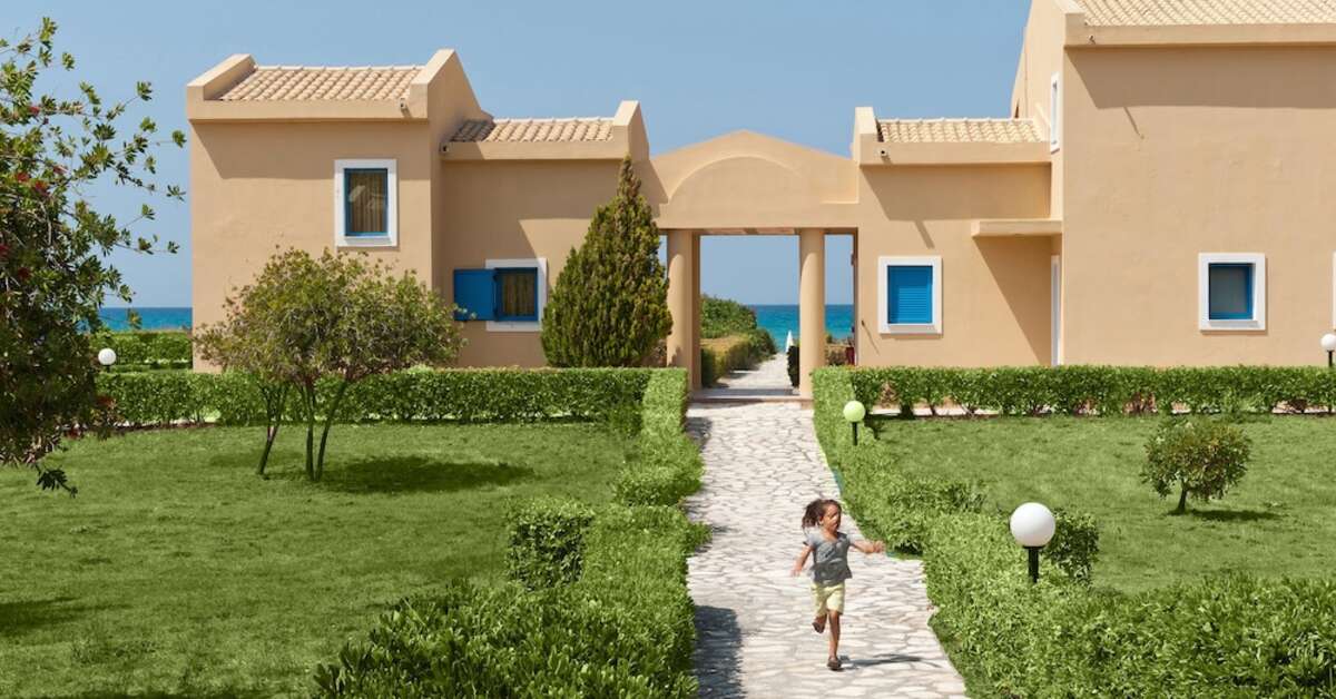 Een foto van de buitenkant van Ammoudia Maisonettes