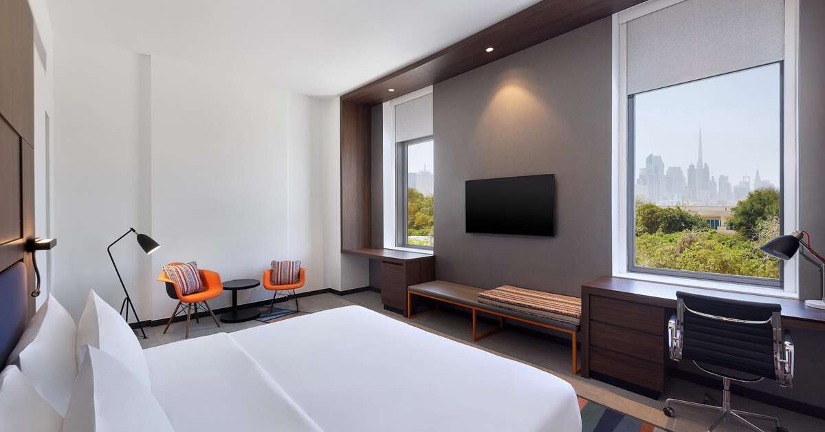 Ein Foto Aloft Al Mina Hotel