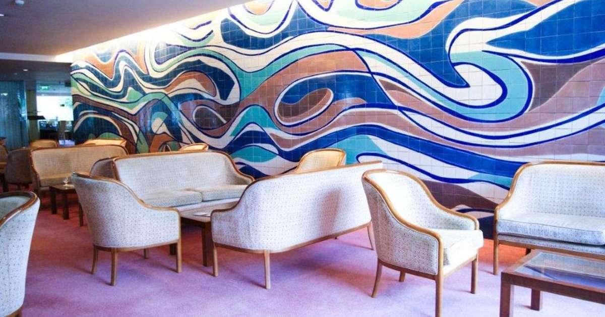 Een foto van het interieur van Hotel Premium Porto Maia