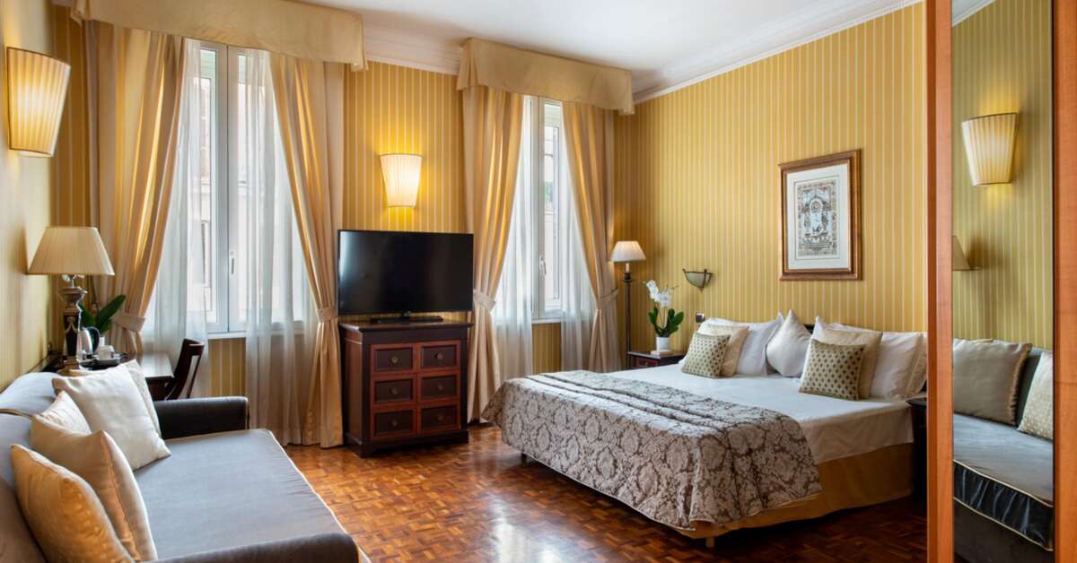 Een foto van Hotel Cecil Rome