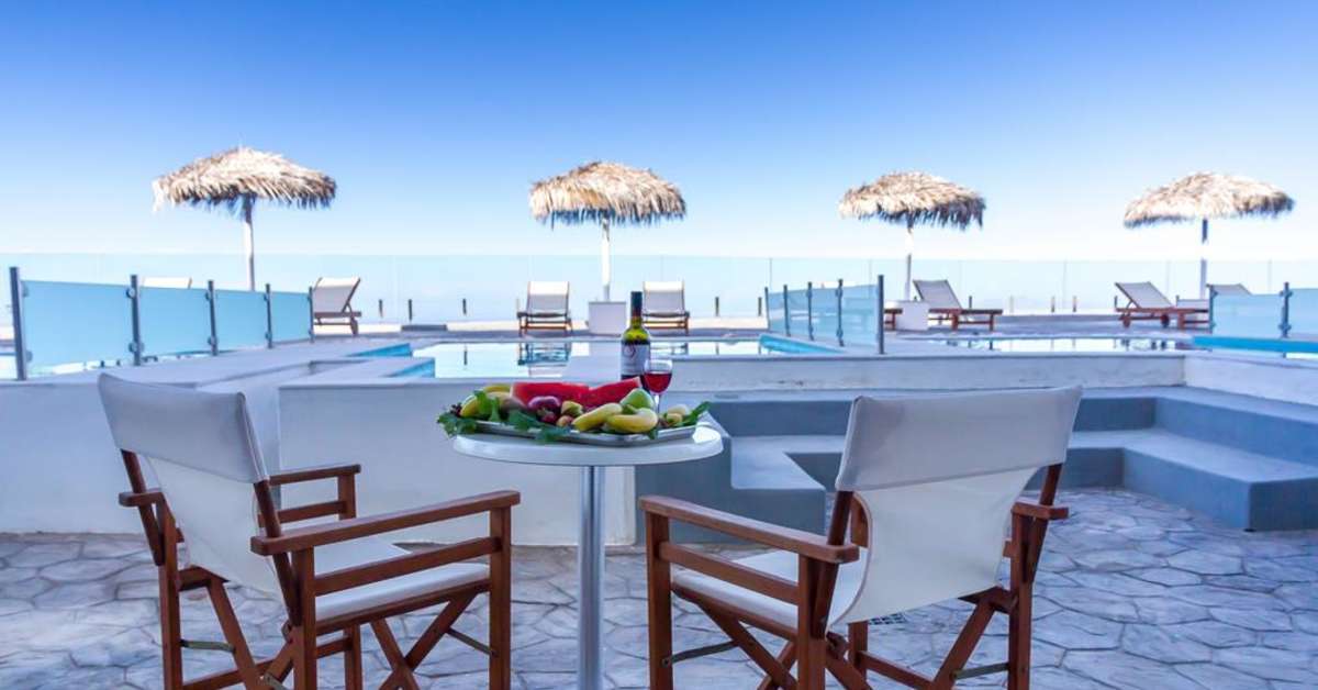 Een foto van het terras bij Splendour Resort