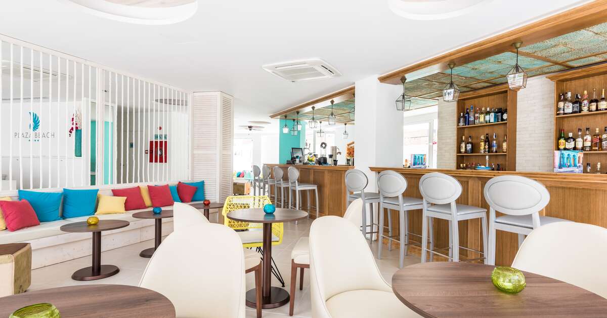 Een foto van de faciliteiten bij Plaza Santa Ponsa Boutique Hotel