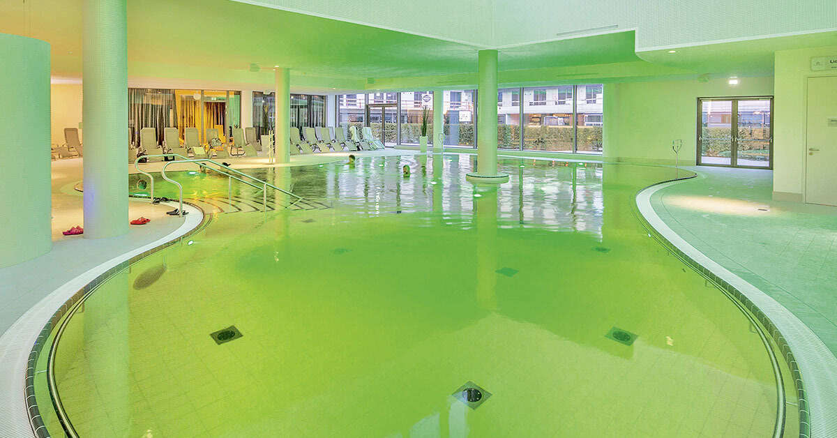 Een foto van het zwembad bij Hotel Konig Albert