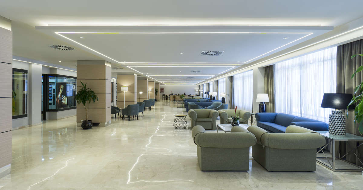 Een foto van het interieur van Hotel Pyr Fuengirola