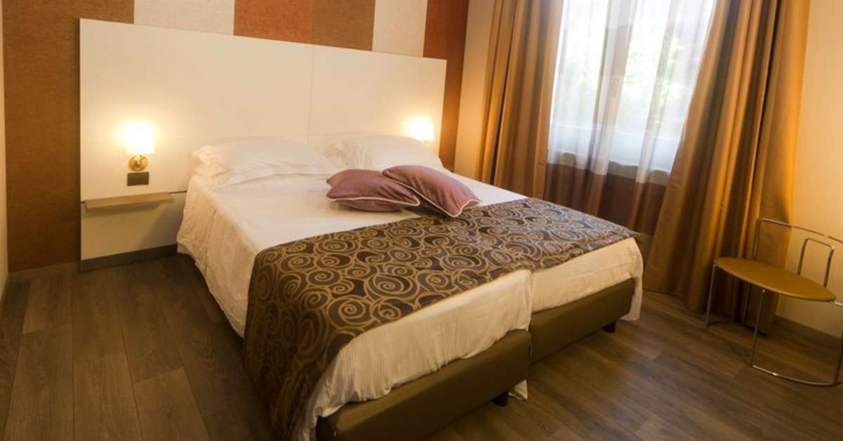 Een foto van een overzicht van Hotel Re Enzo Bologna