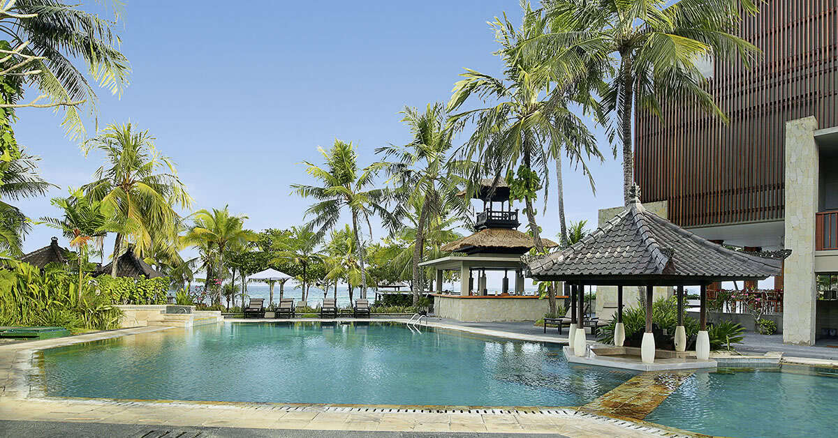 Een foto van het zwembad bij Candi Beach Resort & Spa