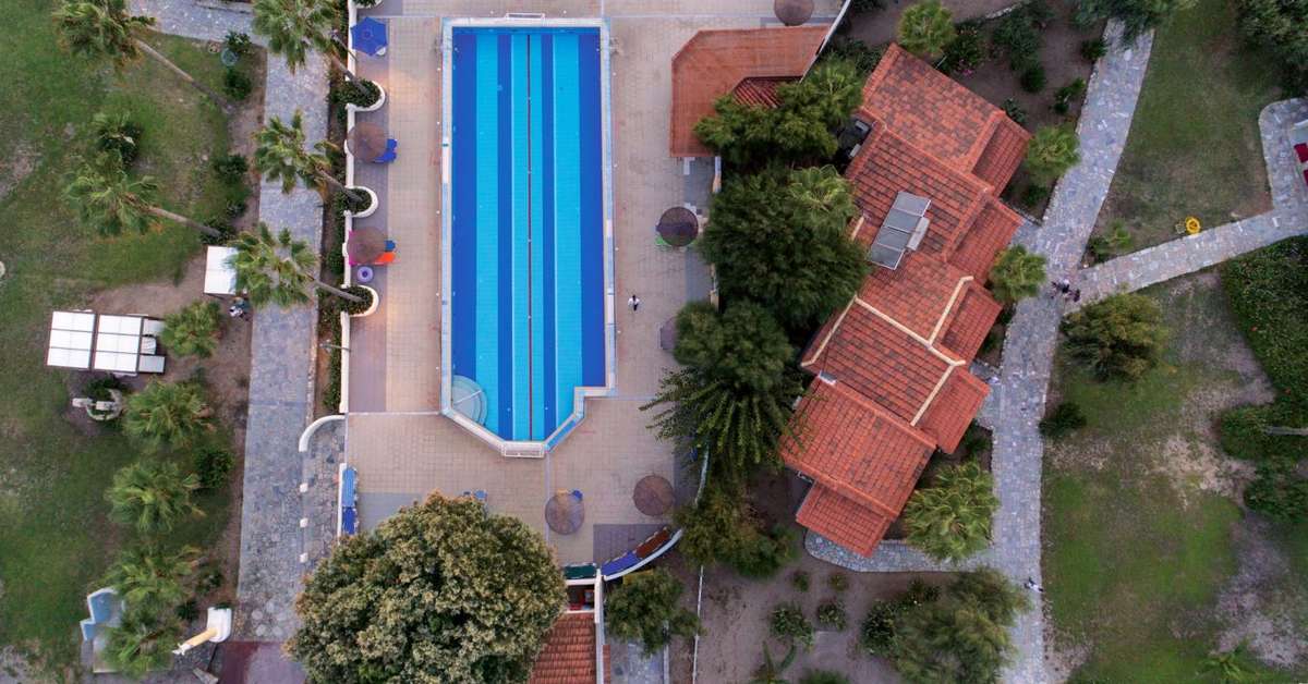 Een foto van het zwembad bij Atlantis Hotel