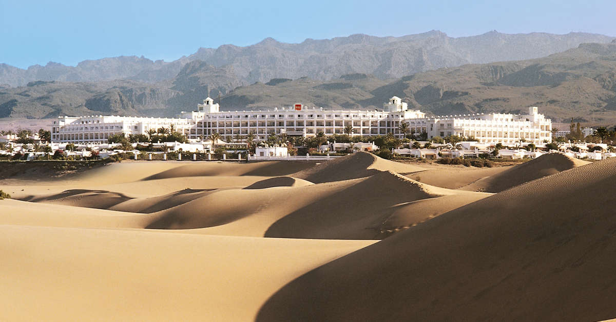 Een foto van de buitenkant van Riu Palace Maspalomas
