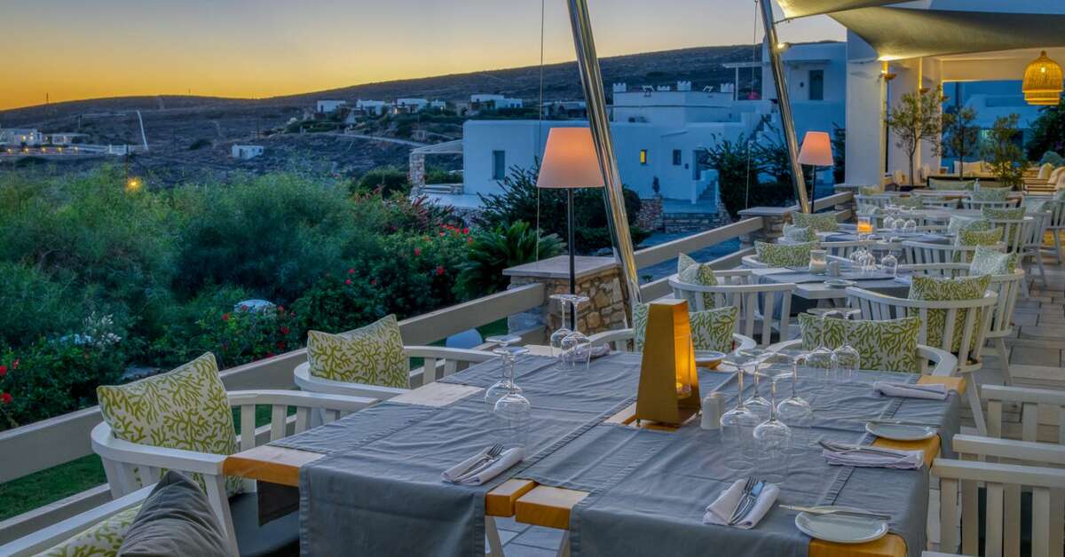 Een foto van de faciliteiten bij Paros Agnanti Hotel