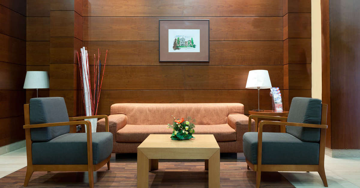 Een foto van het interieur van Hotel Victoria 4
