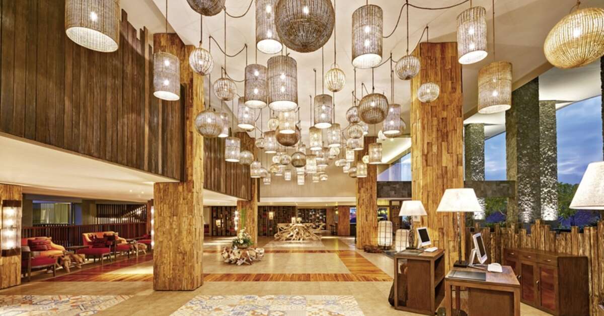 Een foto van het interieur van Four Points by Sheraton Bali Kuta