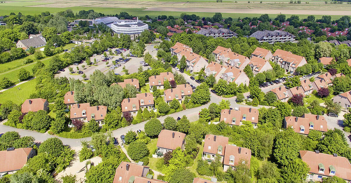 Een foto van de buitenkant van Center Parcs Park Nordseekuste