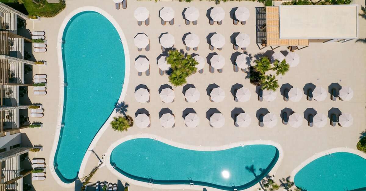 Een foto van het zwembad bij Utopia Blu